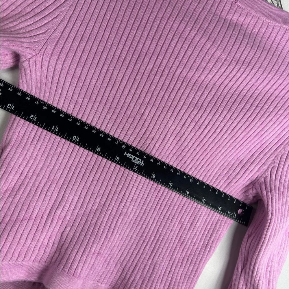 Marciano Guess ladies Knit Cardigan Sweater XS purple Buttons crochet academia - Picture 5 of 9